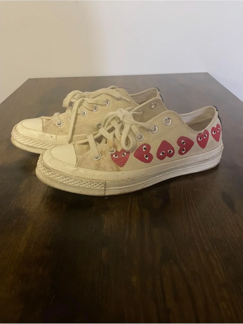 Comme des Garçons PLAY x Converse sneakers